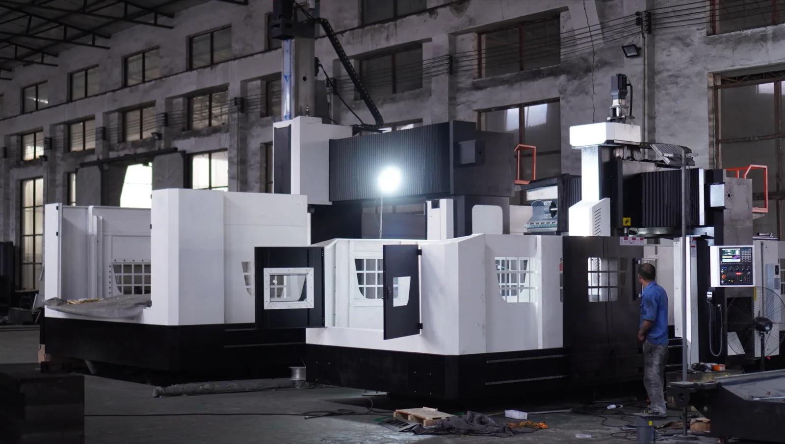 Changyi CNC machine workshop overview