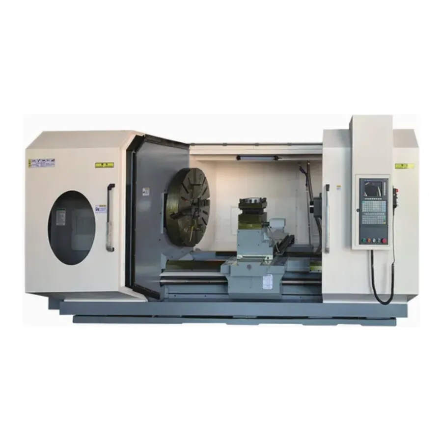 CK6152 CNC Horizontal Lathe with Four-Jaw Chuck - Precision Turning Equipment